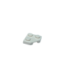 26601 Plate Wedge 2x2 Cut Corner - White