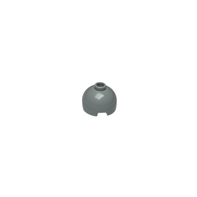 553 Brick Round 2x2 Dome Top - Light Bluish Gray