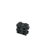 67329 Brick Modified 1x2 x1 2/3 with Studs on Side and Ends - Dark Bluish Gray