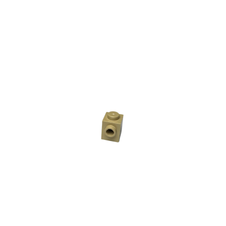 87087 Brick Modified  1x1 with Stud on Side - Tan