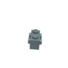 52107 Brick Modified 1x2 with Studs on 2 Sides - Light Bluish Gray