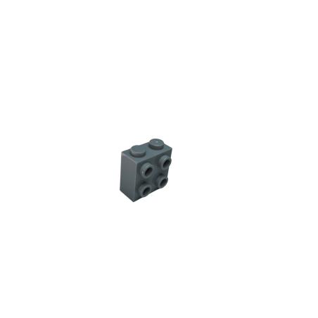 22885 Brick Modified 1x2 x 1 2/3 with Studs on Side - Light Bluish Gray