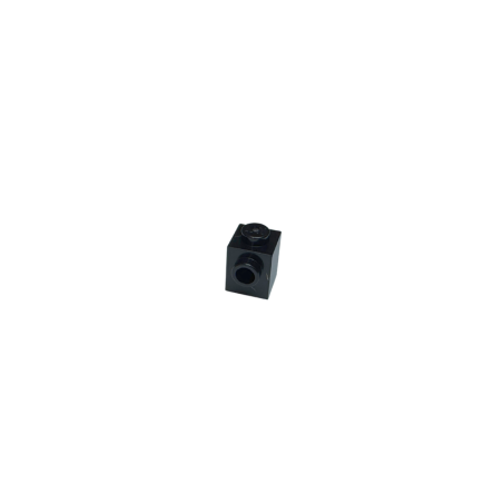 87087 Brick Modified  1x1 with Stud on Side - Black