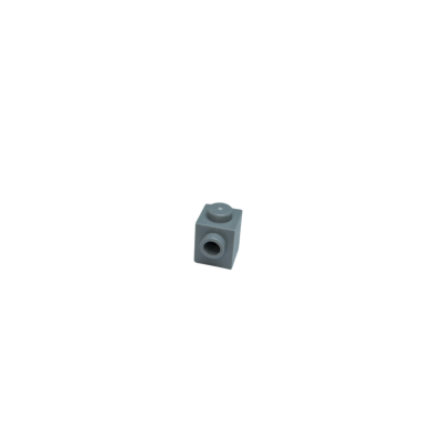 87087 Brick Modified  1x1 with Stud on Side - Light Bluish Gray
