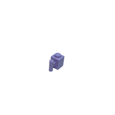 2921 Brick Modified 1x1 with Bar Handle - Lavender