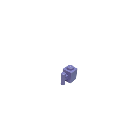 2921 Brick Modified 1x1 with Bar Handle - Lavender