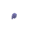 2921 Brick Modified 1x1 with Bar Handle - Lavender