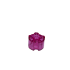 3941 Brick Round 2x2 with Axle Hole - Trans-Dark Pink