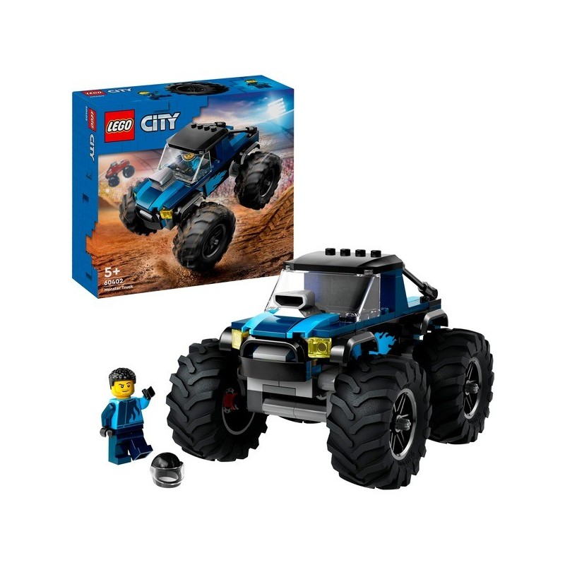 Blauer Monstertruck