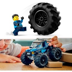 Blauer Monstertruck