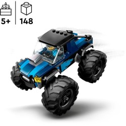Blauer Monstertruck