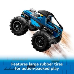 Blauer Monstertruck