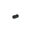 35480 Plate Round 1x2 with Open Studs - Dark Bluish Gray