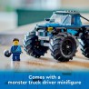 Blauer Monstertruck