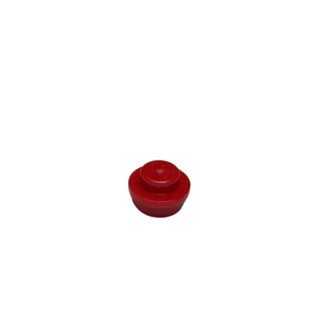 4073 Plate Round 1x1 - Red
