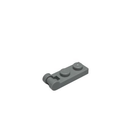 60478 Plate Modified 1x2 with Bar Handle on End - Light Bluish Gray