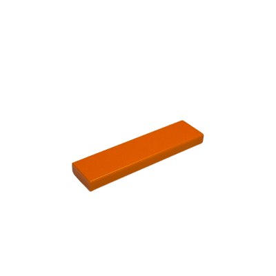 2431 Tile 1x4 - Orange
