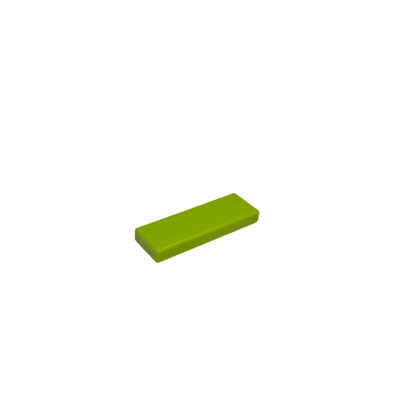 63864 Tile 1x3 - Lime