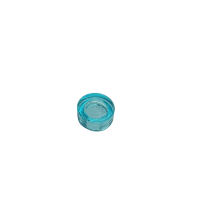 98138 Tile Round 1x1 - Trans-Light Blue