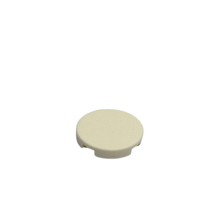 14769 Tile Round 2x2 with Bottom Stud Holder - White