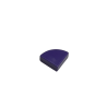 25269 Tile Round 1x1 Quarter - Dark Purple
