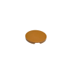 67095 Tile Round 3x3 - Medium Nougat