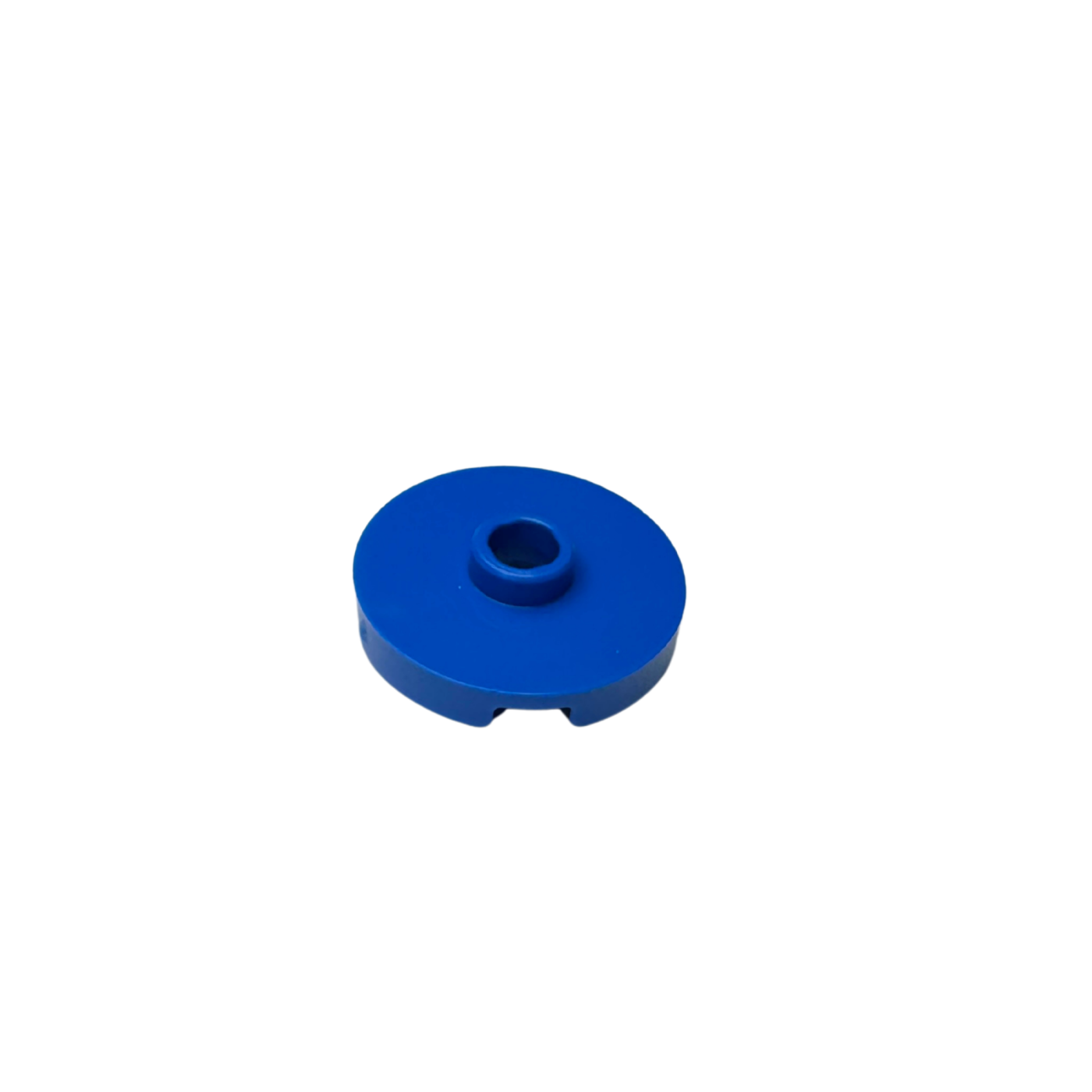 18674 Tile Round 2x2 with Open Stud - Blue