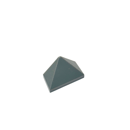 15571 Slope 45 2x1 Triple with Bottom Stud Holder - Dark Bluish Gray