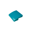 15068 Slope Curved 2x2 x 2/3 - Dark Turquoise