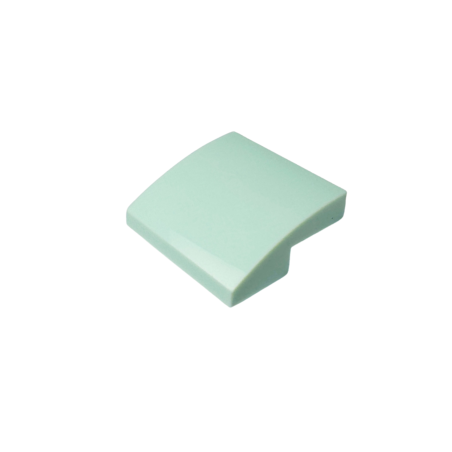 15068 Slope Curved 2x2 x 2/3 - Light Aqua