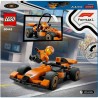 F1 Rennfahrer mit McLaren Rennauto