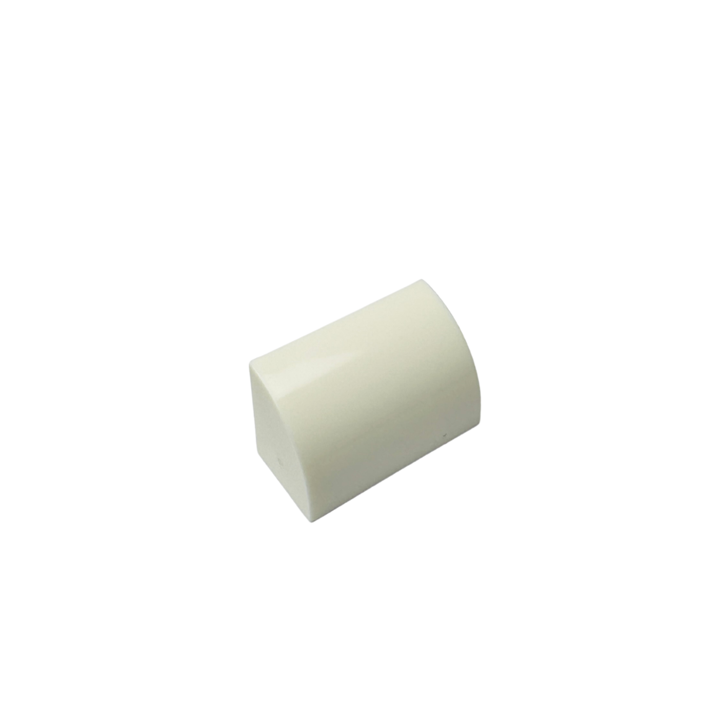 37352 Slope Curved 1x2 with Bottom Stud Holder - White