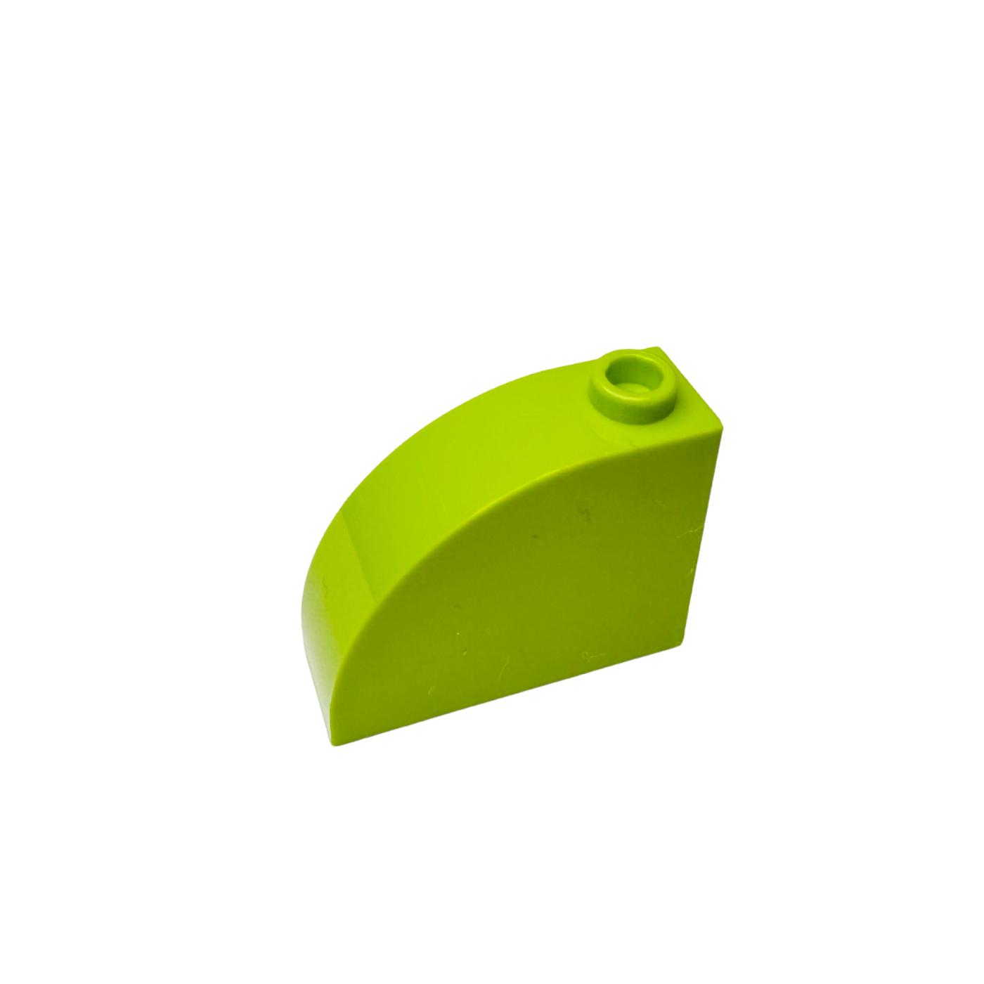 33243 Slope Curved 3x1x2 with Hollow Stud - Lime