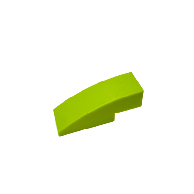 50950 Slope Curved 3x1 - Lime