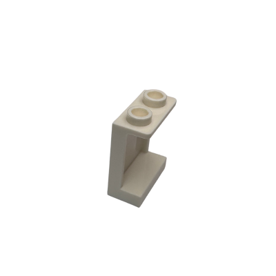 87552 Panel 1x2x2 with Side Supports Hollow Studs - White