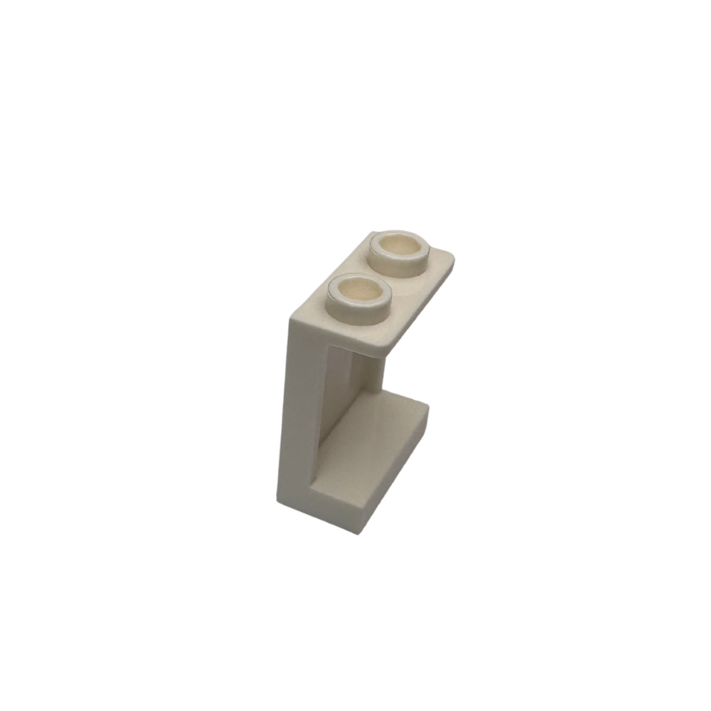 87552 Panel 1x2x2 with Side Supports Hollow Studs - White