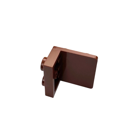44728 Bracket 1x2 - 2x2 - Reddish Brown