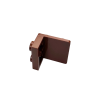 44728 Bracket 1x2 - 2x2 - Reddish Brown