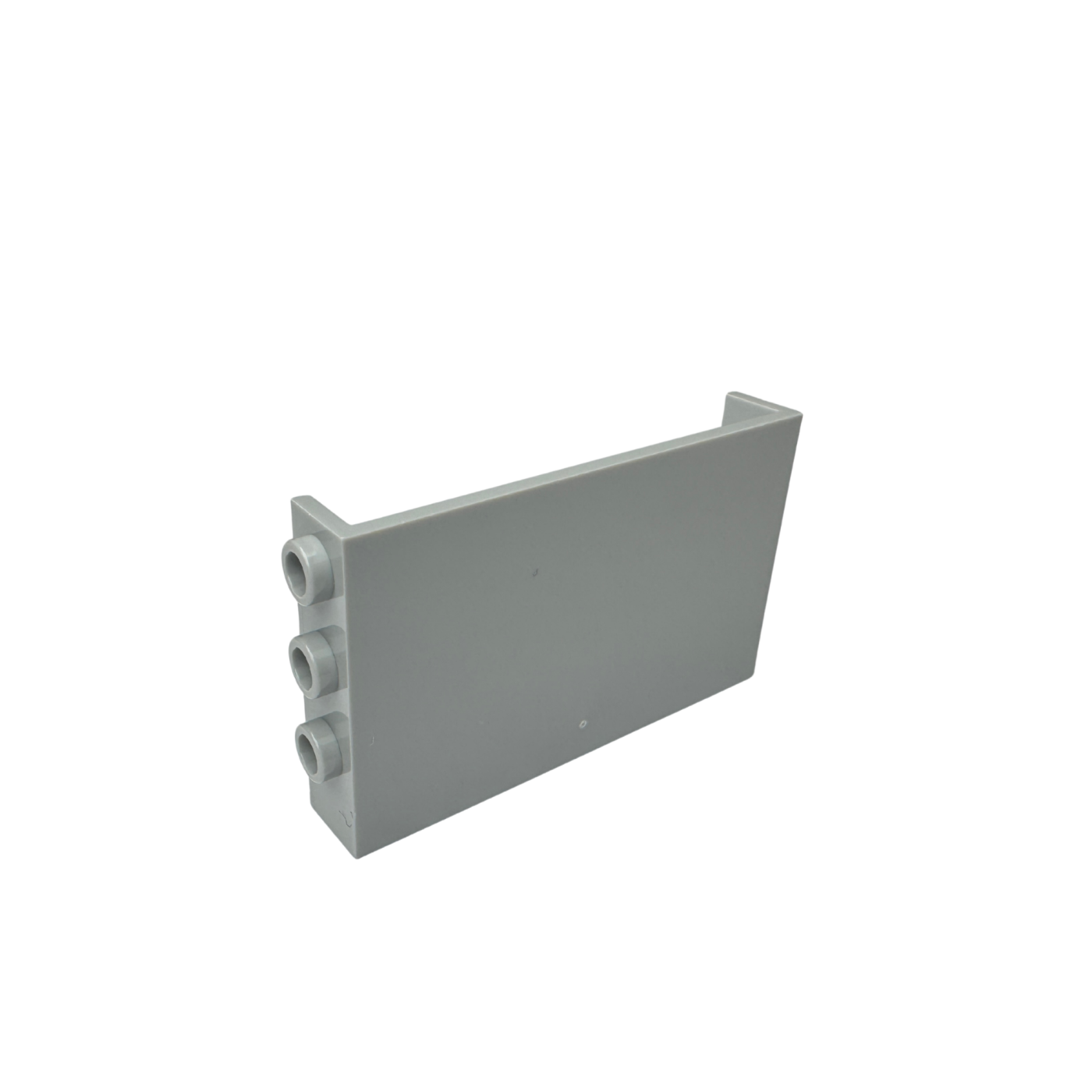 98280 Panel 1x6x3 with Studs on Sides - Light Bluish Gray