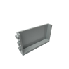 98280 Panel 1x6x3 with Studs on Sides - Light Bluish Gray