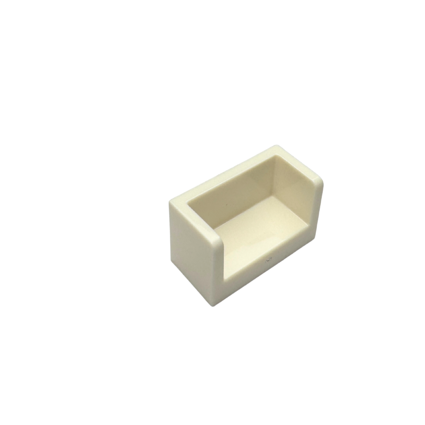 23969 Panel 1x2x1 with Rounded Corners and 2 Sides - White