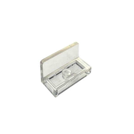 4865b Panel 1x2x1 with Rounded Corners - Trans-Clear