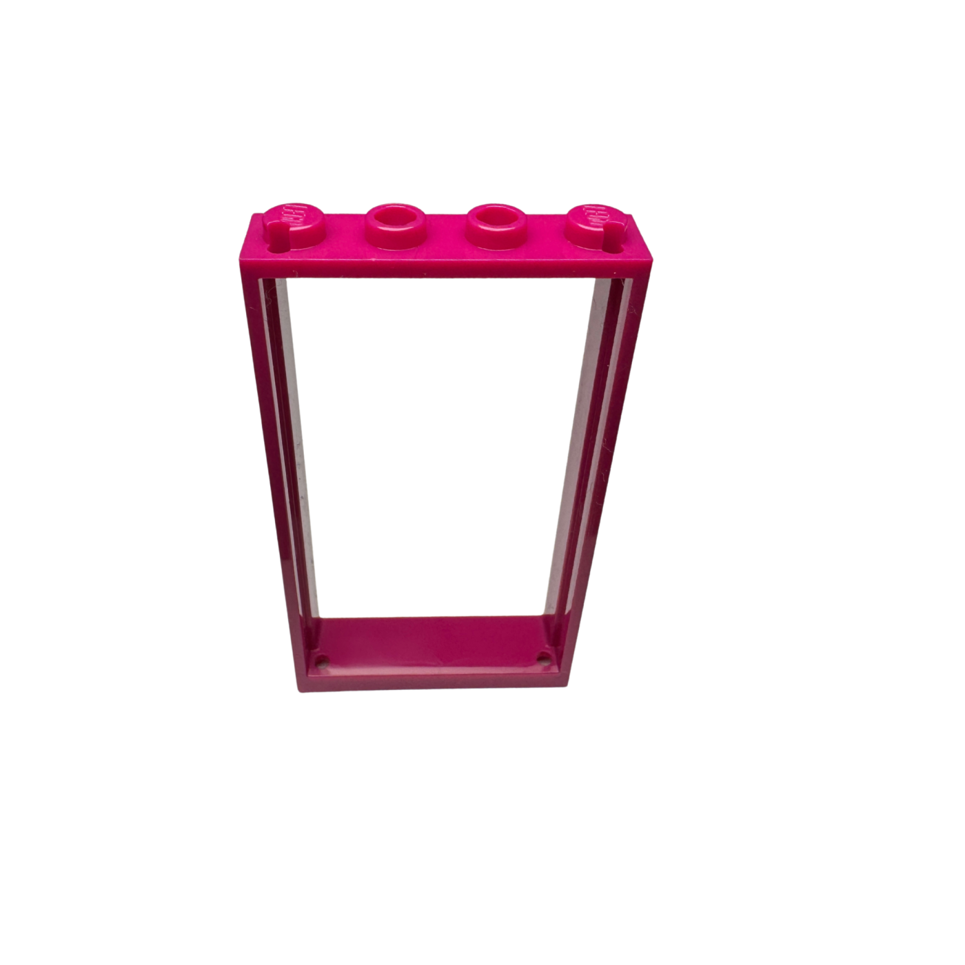 60596 Door Frame 1x4x6 with 2 Holes on Top and Bottom - Magenta