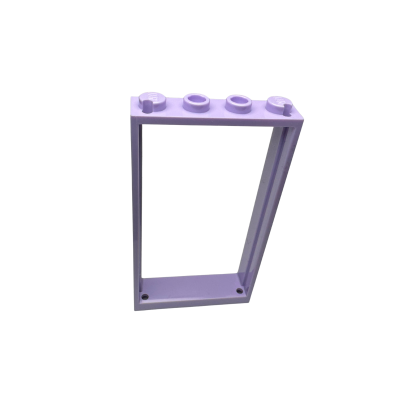 60596 Door, Frame 1x4x6 with 2 Holes on Top and Bottom - Lavender