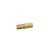 3749 Technic Axle 1L with Pin without Friction Ridges with Round Hole - Tan