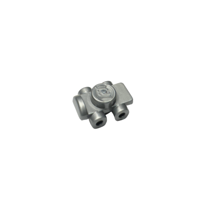 11253 Minifigure Footgear Roller Skate - Flat Silver