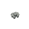 11253 Minifigure Footgear Roller Skate - Flat Silver
