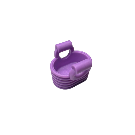 93092 Minifigure Utensil Basket Flexible Rubber - Medium Lavender