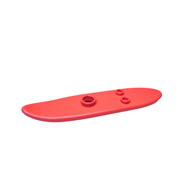 6075 Minifigure Utensil Surfboard Long - Coral