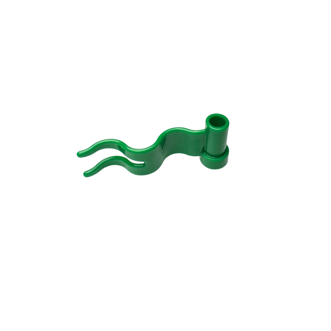 4495b Flag 4x1 Wave Right - Green